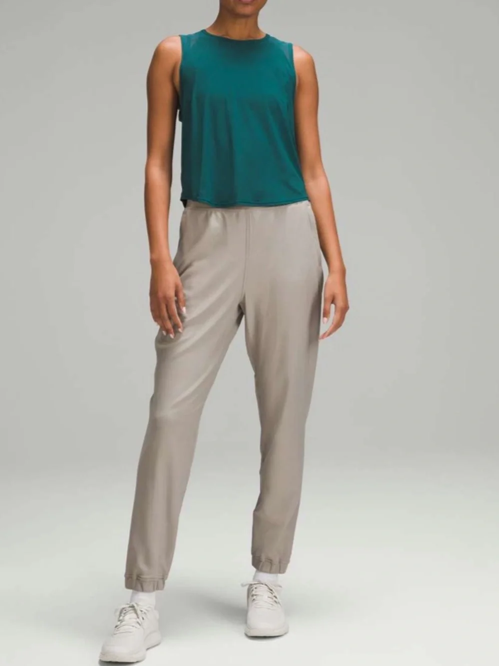 Lululemon • Adapted State High-Rise Fleece Jogger Full Length Riverstone